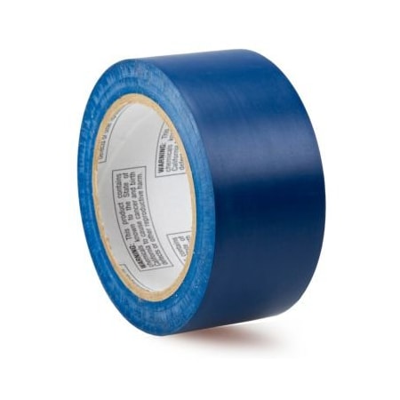 Accuform Pipe Marking Tape, SelfAdhesive, Blue, 2 in Width, 108 ft Length, 6 mil Thickness, Vinyl PTM623BU
